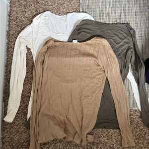 3 Intimissimi Super Soft Boat/Slash Tops